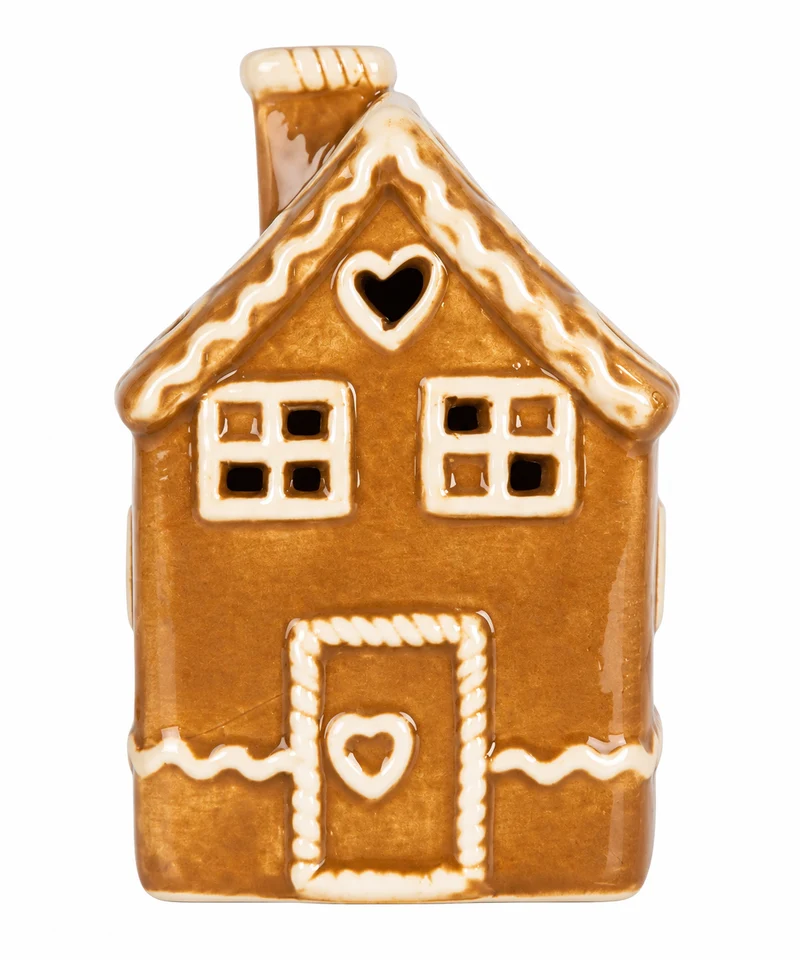 🎄 Clayre & Eef Kersthuisje – Gingerbread Huisje