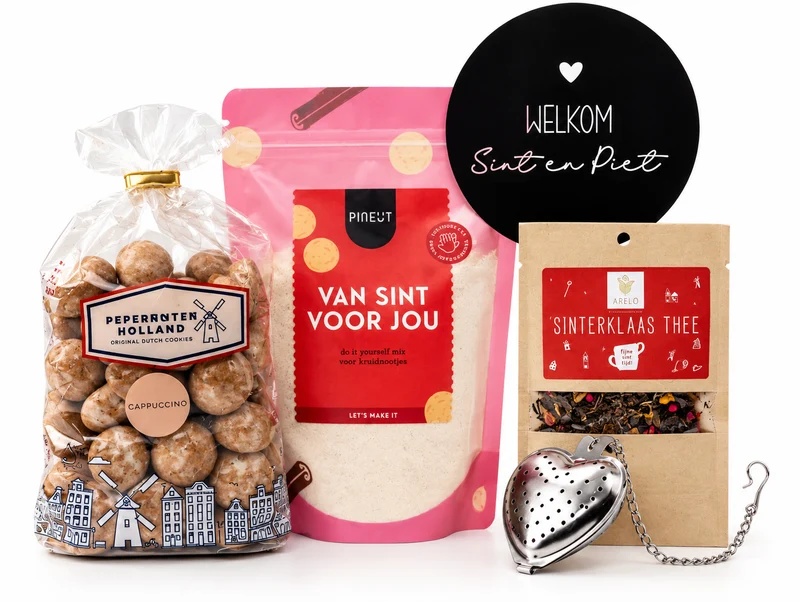 Zakelijke Sinterklaas Cadeaubox – Luxe Sinterklaasgeschenk voor Medewerkers & Relaties