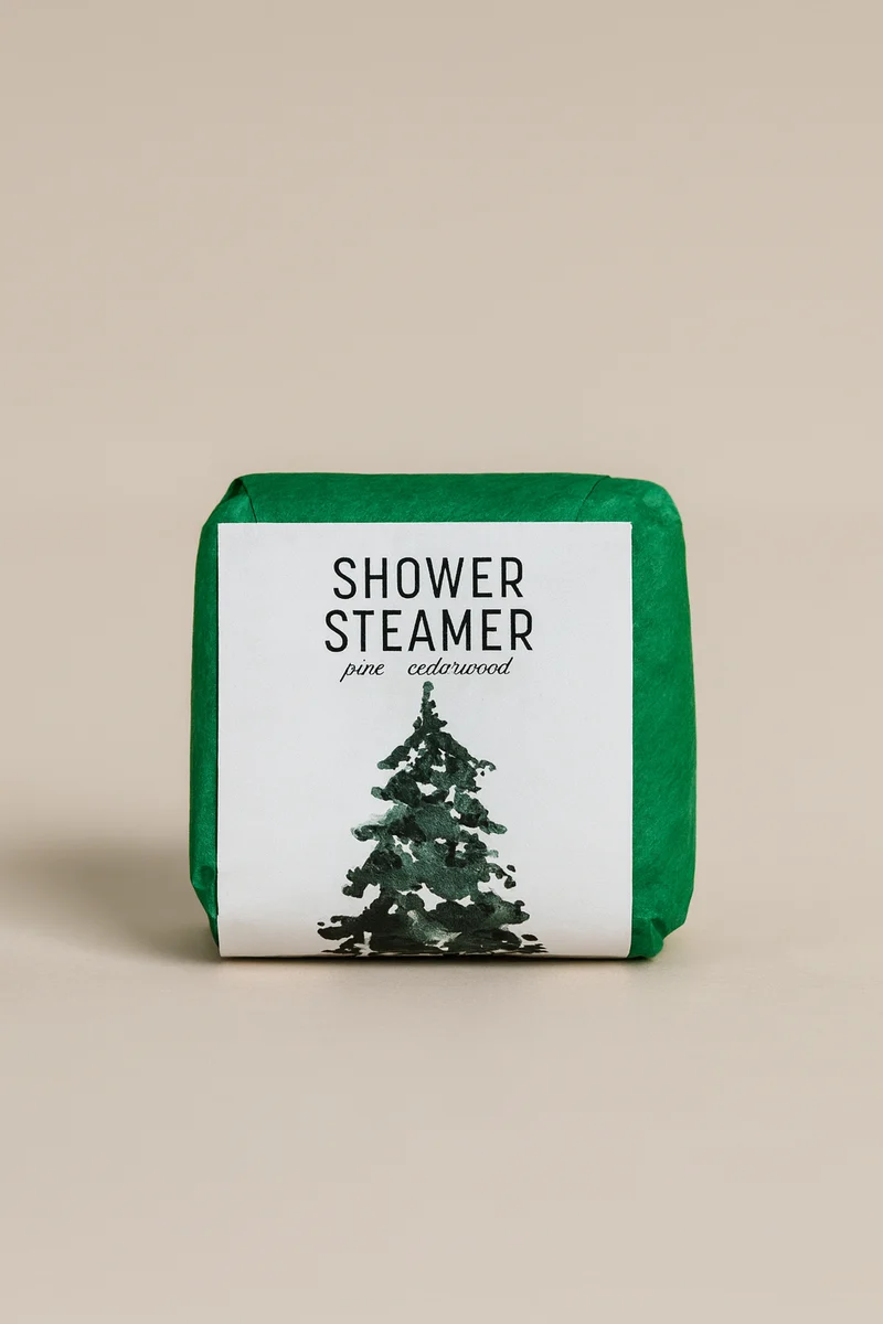 Shower Steamer Pine & Cedarwood – Luxe Geurervaring