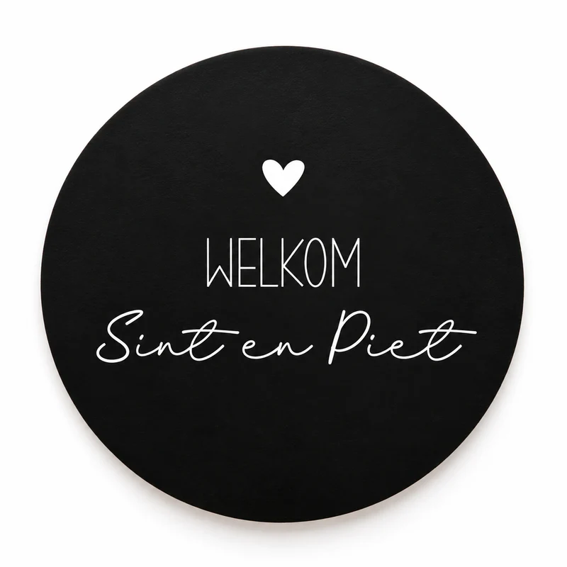 Onderzetter – Welkom Sint en Piet