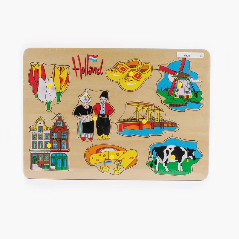 Wooden Puzzle Classic Design Holland