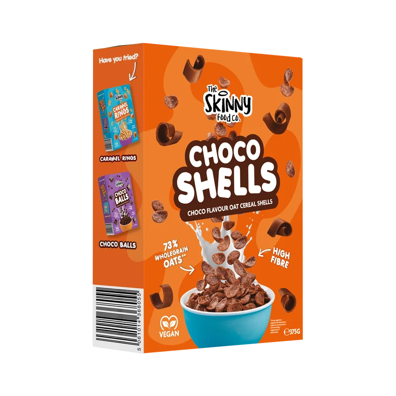 Magere havermoutcereal met chocoladeschelpen - 375 g
