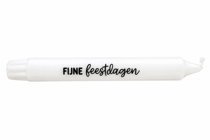 Kaars Fijne Feestdagen – Origineel Kerstcadeautje