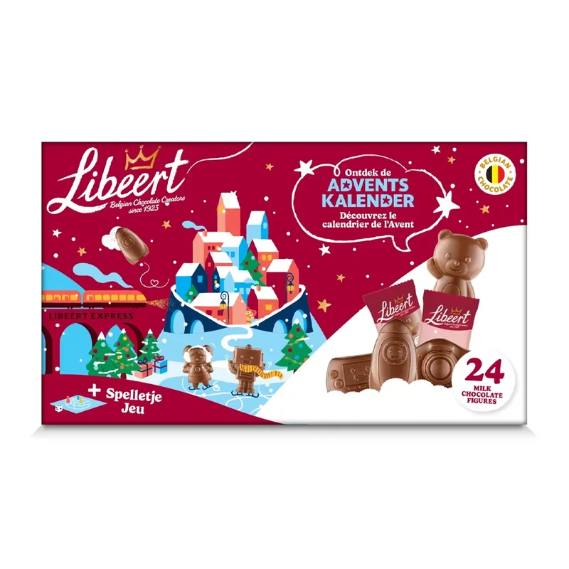 Libeert Adventskalender melk color - 329g