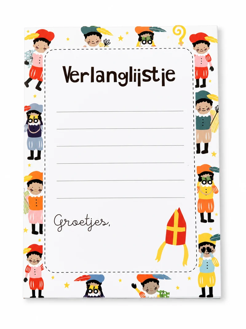 Sinterklaas Verlanglijstje – Lief & Feestelijk