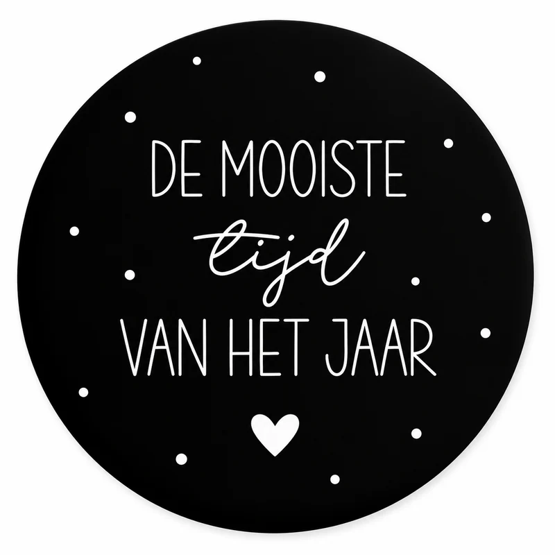 De Mooiste Tijd van het Jaar – Feestelijk onderzetter