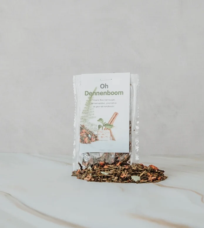 Oh Dennenboom Thee | Groene Kerstthee met Noot & Kaneel