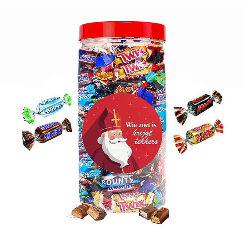Mars Miniatures - Sinterklaas chocolade - 600g
