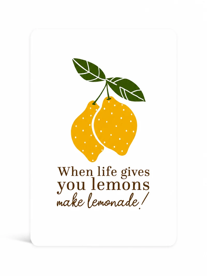 Kaartje – When Life Gives You Lemons, Make Lemonade!