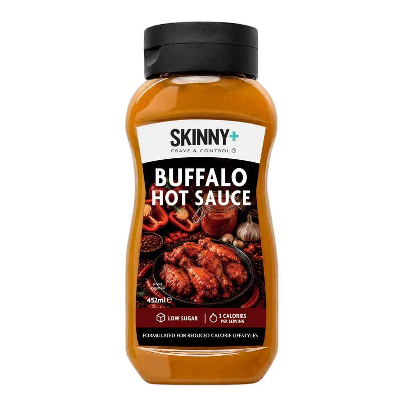 Skinny+ Buffalo Hot Flavour Suikervrije Skinny Saus - 452 ml