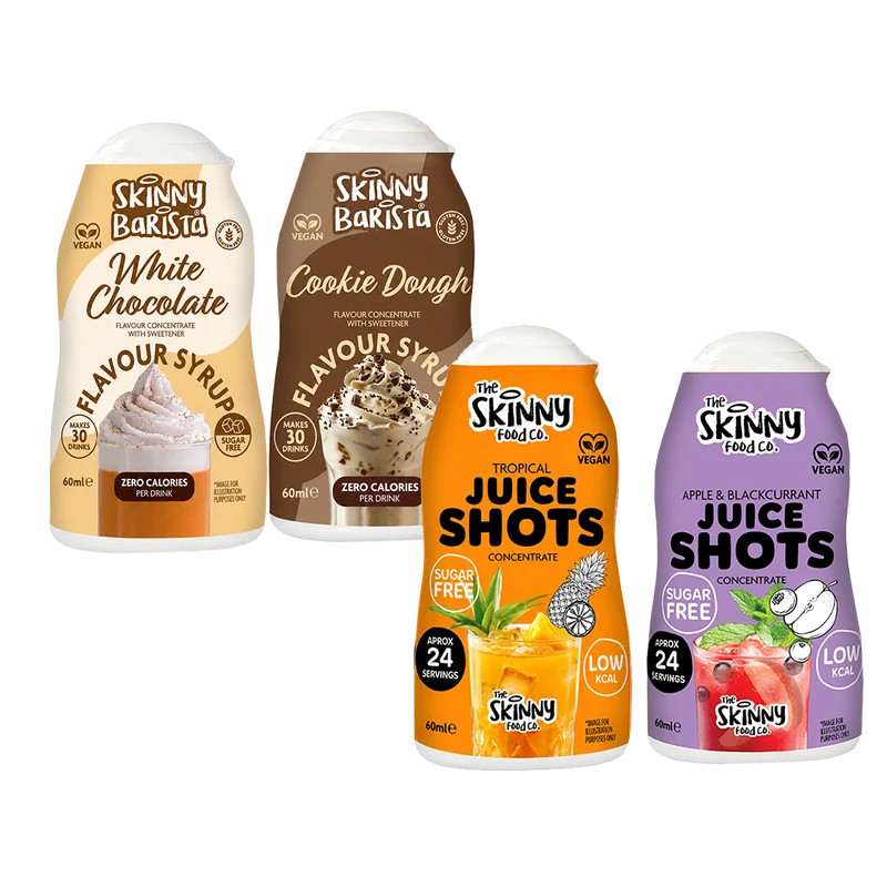 De Skinny Food Co Ultimate 60ml Discovery Juice & Barista collectie