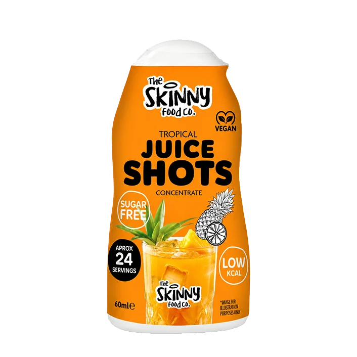 Suikervrije shot tropische fruitsap - 60 ml