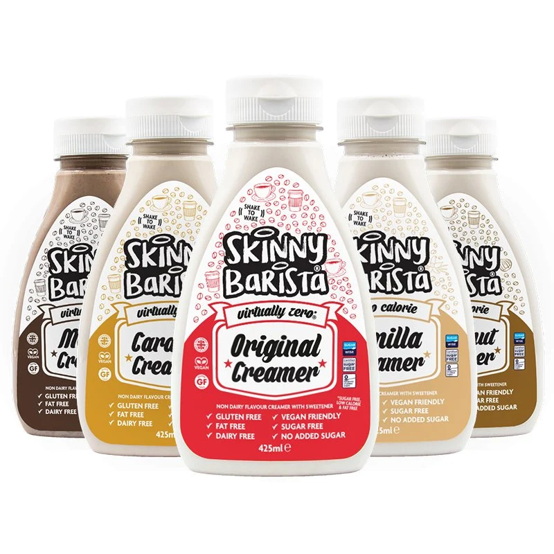 Skinny Food Co Coffee Creamers Bundel van 5 (Non Dairy Creamer) - 425ml
