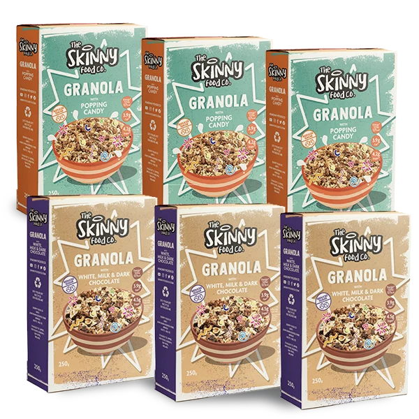 De Skinny Granola Twin Flavour Bundle