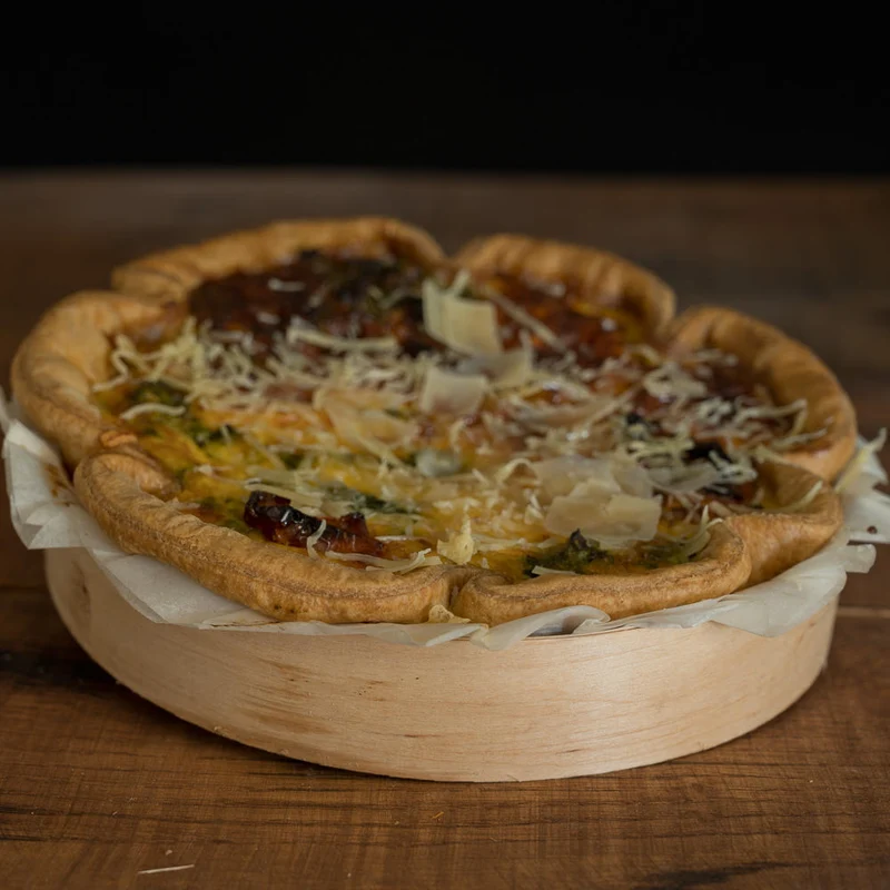 Quiche spinazie/ricotta (vrijdag en zaterdag leverbaar)