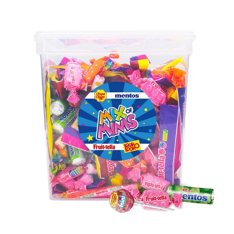Ultimate Mini's Mix XL - 4 merken - ca. 200 stuks - 2020g