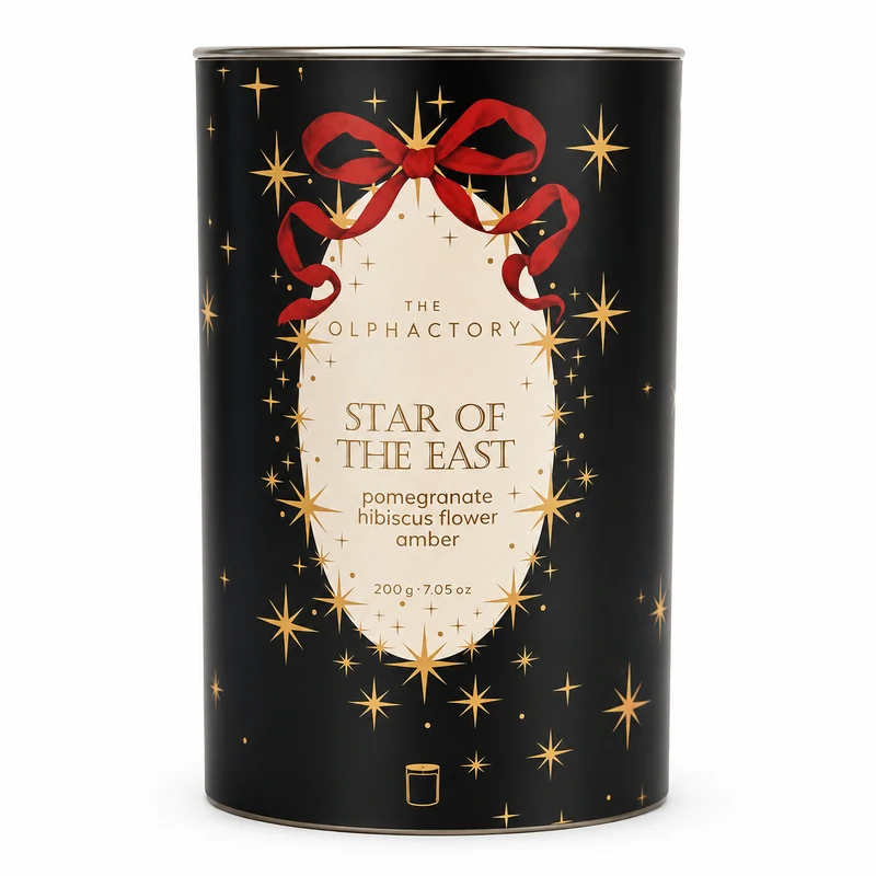 Star of the East Geurkaars – Pomegranate, Hibiscus & Amber – 200 g