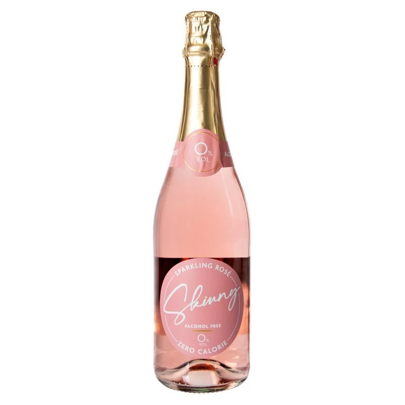 Skinny Sparkling Rose Prosecco Alcoholvrij - 75cl (nul calorieën)