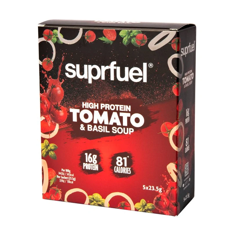 Suprfuel Hoog Eiwit Tomaten & Basilicum Soep (5 maaltijden) 120g