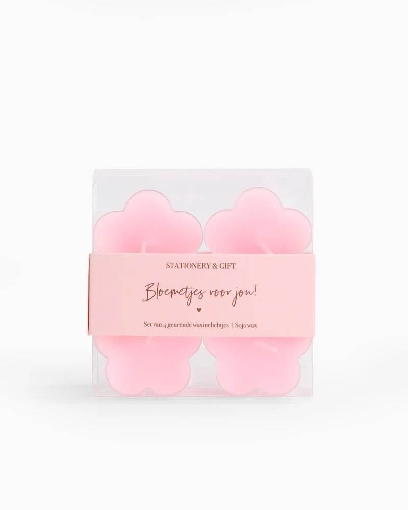 Bloemetjes Waxinelichtjes – Bloemetjes voor jou! 🌸🩷