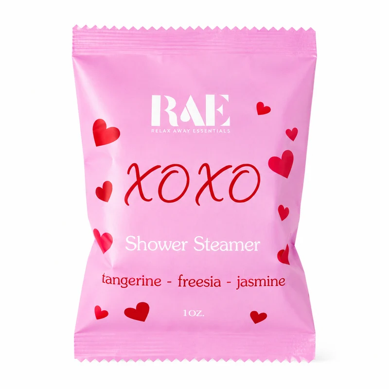 XOXO Shower Steamer – Tangerine, Freesia & Jasmine 💕