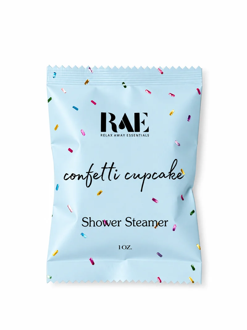 Confetti Cupcake Shower Steamer – Luxe Douche Stomer