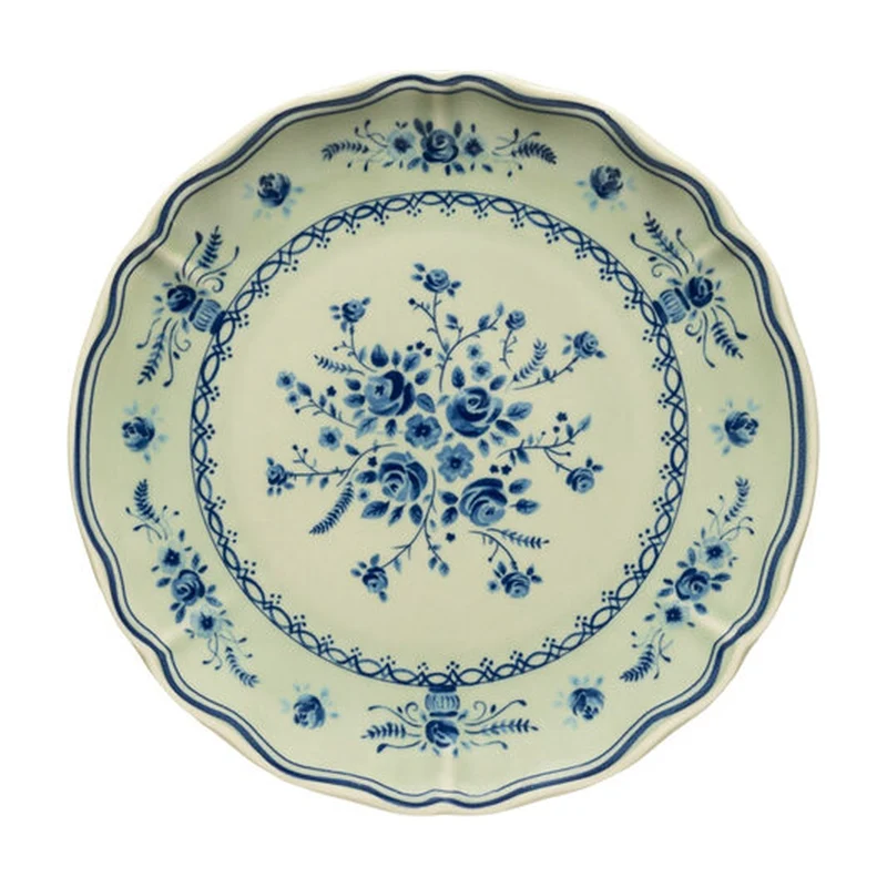 Costa Nova Vila Ontbijtbord Groen-Blauw - 21 cm