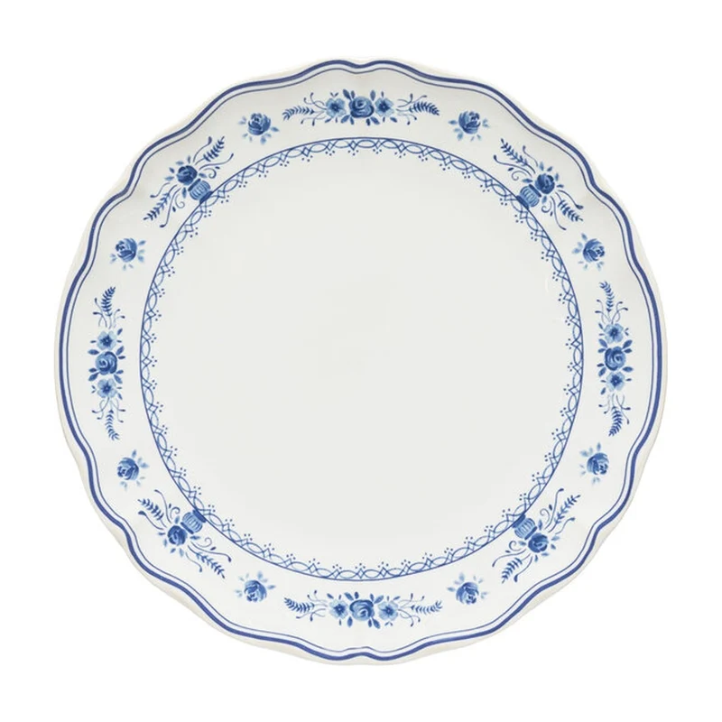 Costa Nova Vila Dinerbord Wit-Blauw - 27 cm