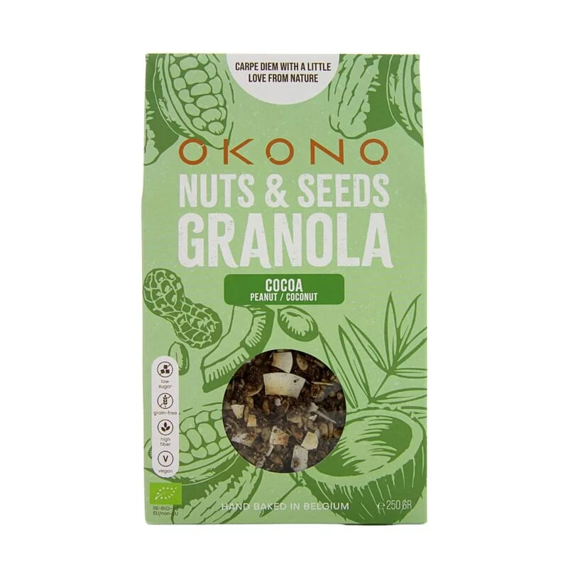 OKONO - BIO nuts & seeds granola cocoa
