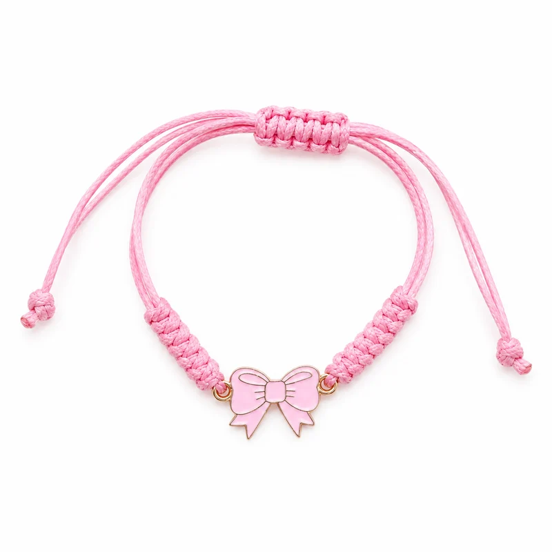 Roze Armband met Strik – Schattig Cadeautje voor Meiden
