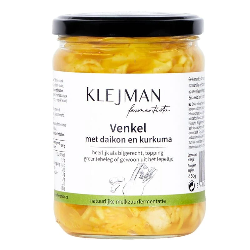 Gefermenteerde venkel met daikon