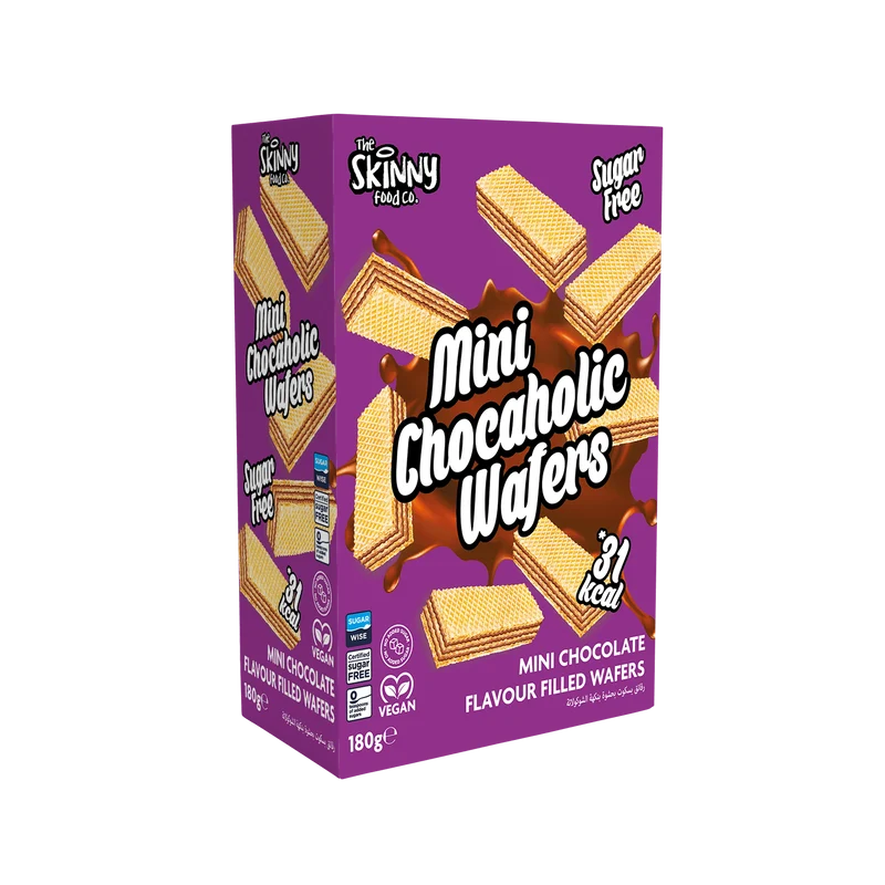 Skinny Mini Chocaholic Wafels 180g