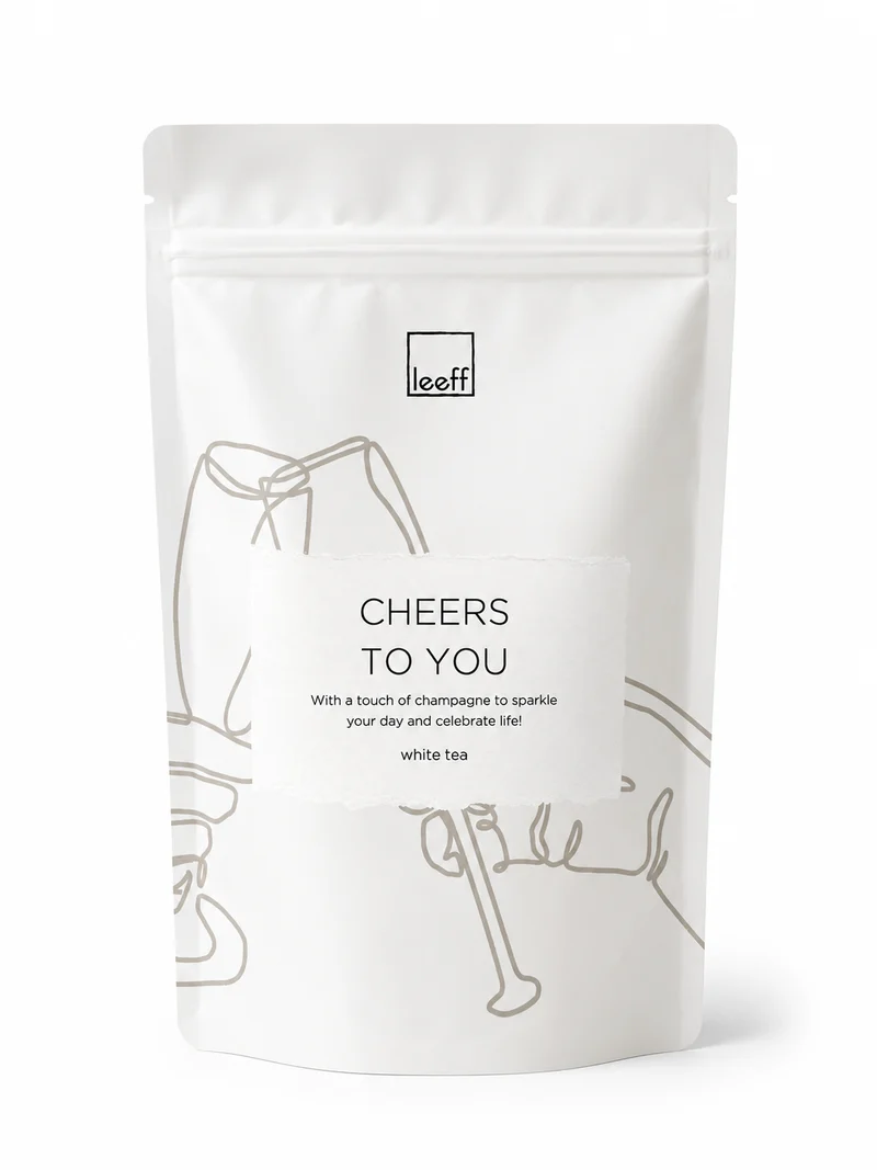 Cheers To You – Witte Thee met Champagne | Cadeau voor Haar