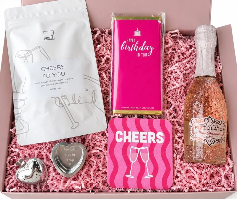 Verjaardag Cadeaubox Vrouw | Cheers To You