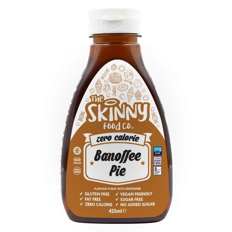 Banoffee Pie Calorievrije Suikervrije Skinny Siroop - 425 ml