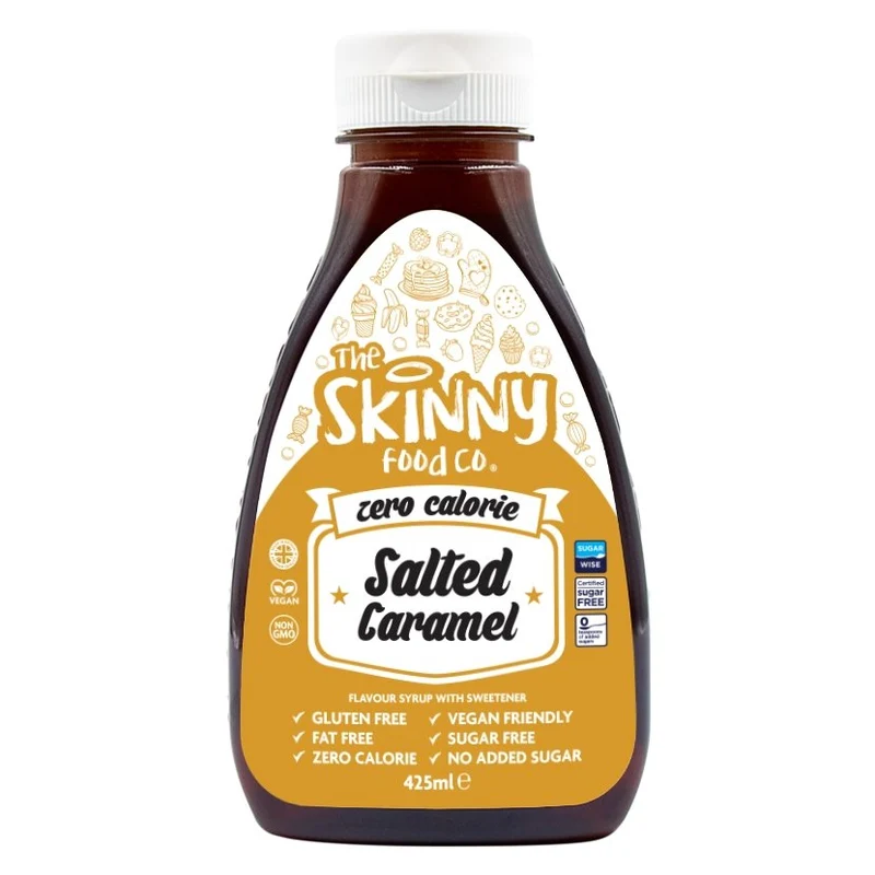 Gezouten Caramel Nul Calorie Suikervrije Magere Siroop - 425ml