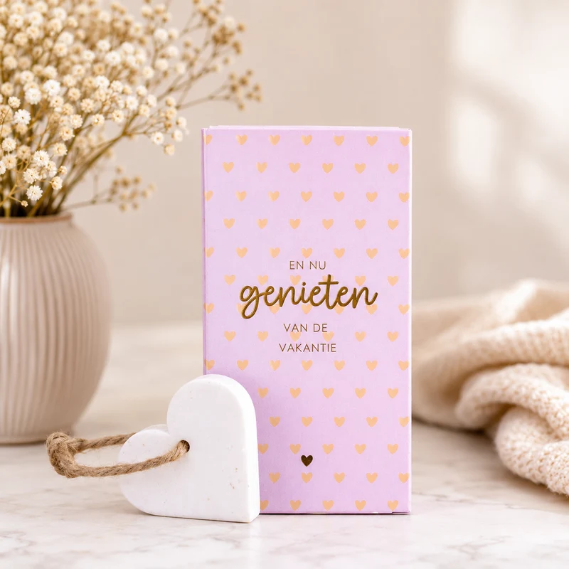 Genieten van de Vakantie Cadeautje | Bedankje Juf & Meester | Klein Cadeau Einde Schooljaar