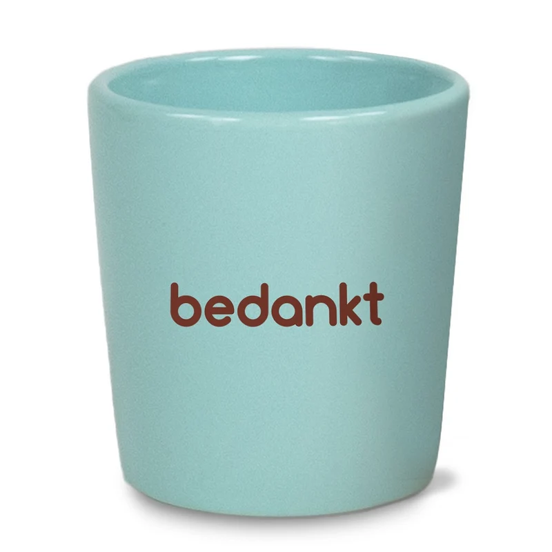 Espresso Kopje “Bedankt” – Origineel Bedankje Cadeau