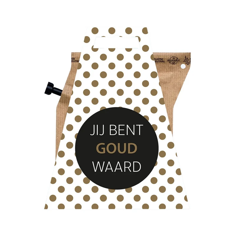 Jij Bent Goud Waard – Luxe Koffiecadeau met Gouden Touch