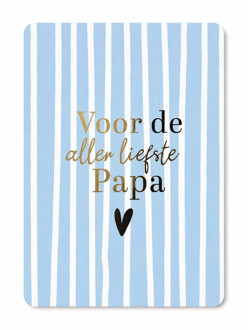 Kaart Voor de aller liefste papa