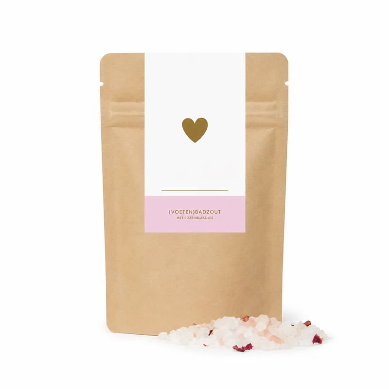 Luxe Badzout met Rozenblaadjes – Ontspannend Wellness Cadeau