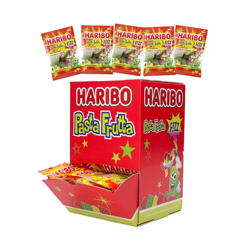 Haribo Pasta Frutta F!ZZ snackbox - snoep uitdeelzakjes - 720g