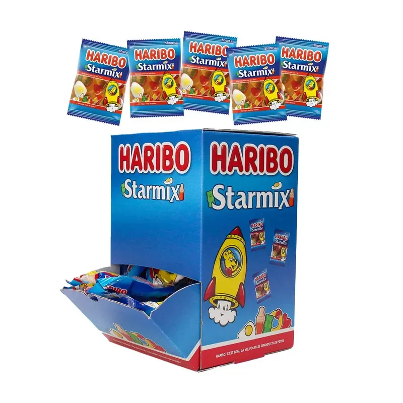 Haribo Starmix snackbox - snoep uitdeelzakjes - 800g