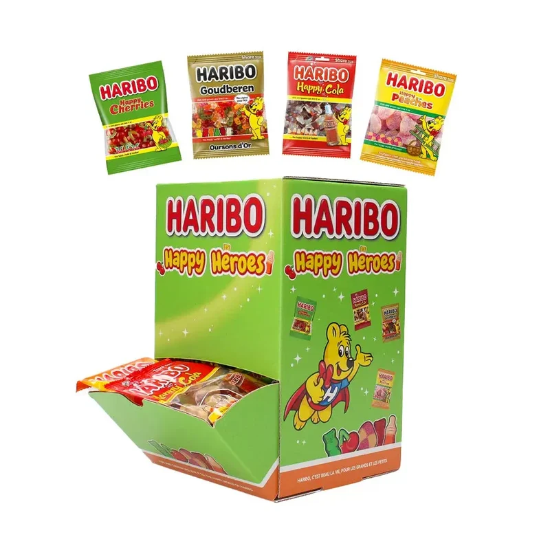 Haribo Happy Heroes snackbox - snoep uitdeelzakjes - 700g