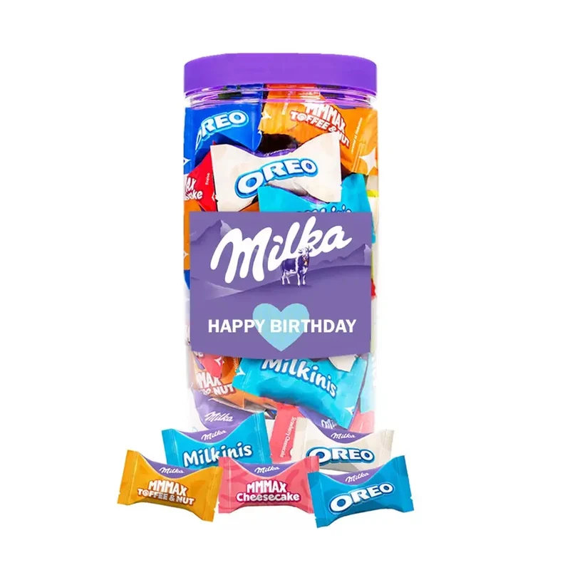 Milka Favourites chocolademix "Happy Birthday" - 500g