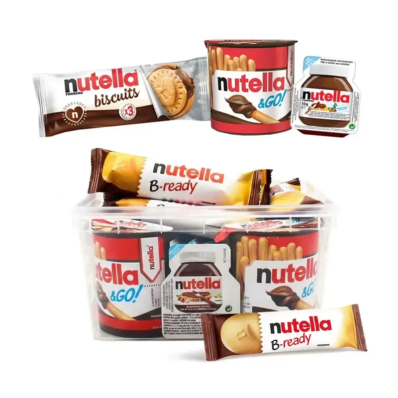 Nutella snackmix - B-ready, Biscuits, mini Nutella & GO! - 27 verpakkingen - 734g