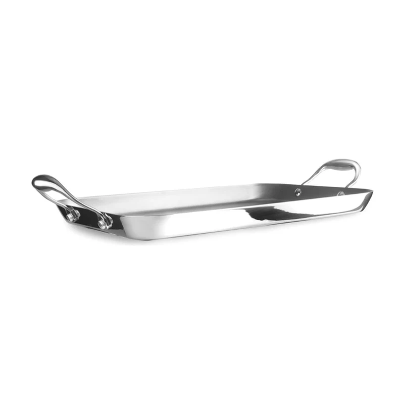 Ibili Natural Grillplaat Tri-Ply - 38 x 25 cm