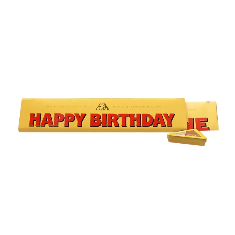 Toblerone melkchocolade - gepersonaliseerd cadeau - premium tinnen blik - 340g