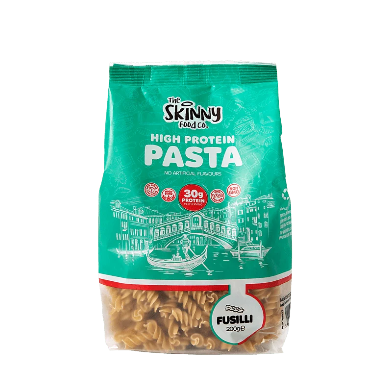 Magere Fusilli-pasta met hoog eiwitgehalte (30 g eiwit per portie) - 200 g