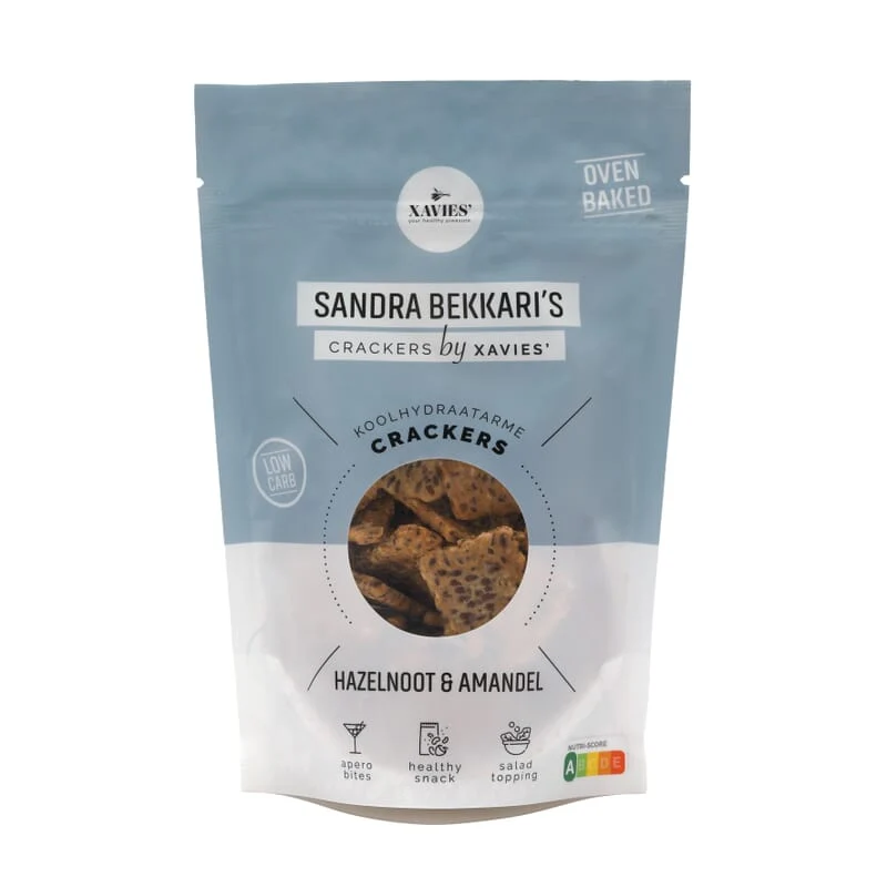 Sandra Bekkari Crackers hazelnoot - amandel